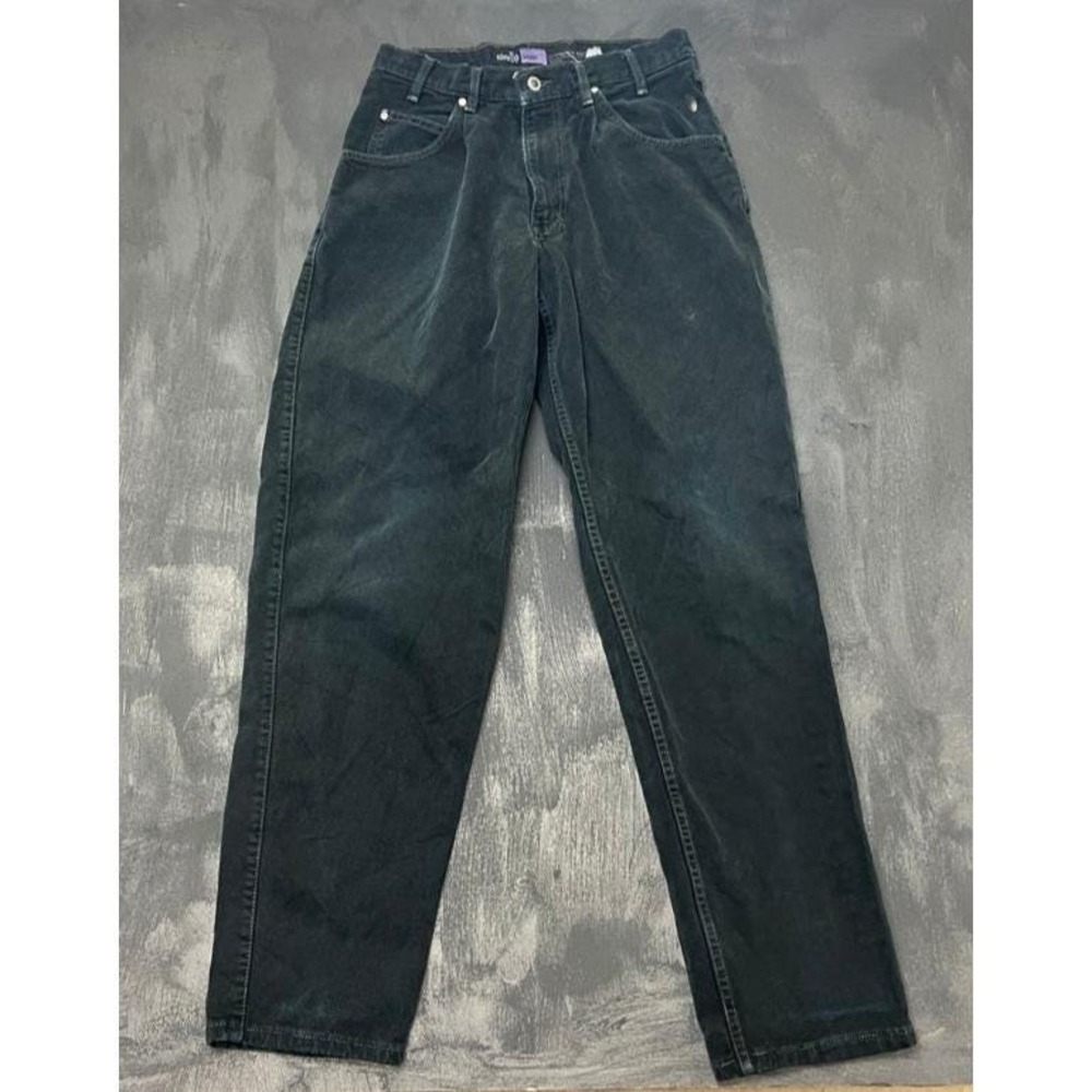 Levi's Silvertab Jeans Mens 28x32 Black 1990s Baggy Tapered